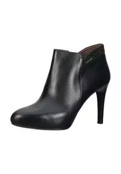 Кожаные ботильоны Nerogiardini, черный