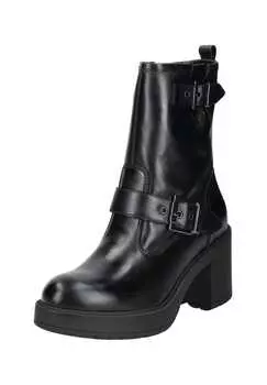 Кожаные ботильоны Nerogiardini, черный