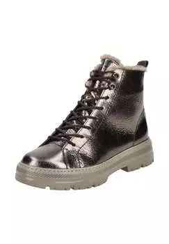 Кожаные ботильоны Paul Green, цвет erde