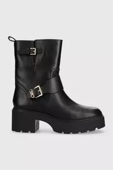 Кожаные ботильоны Perry MICHAEL Michael Kors, черный