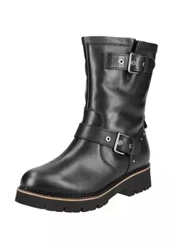 Кожаные ботильоны PIKOLINOS, черный