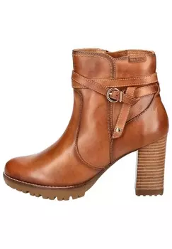 Кожаные ботильоны PIKOLINOS, цвет Brandy