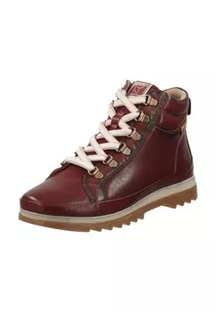 Кожаные ботильоны PIKOLINOS, красный