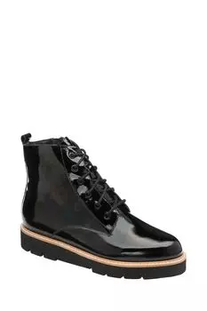 Кожаные ботильоны Ravel, черный