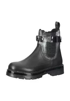 Кожаные ботильоны REPLAY, черный