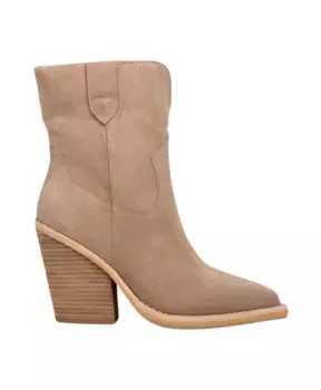 Кожаные ботильоны с боковой молнией Alma En Pena, коричневый