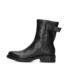 Кожаные ботильоны с пряжкой Shabbies, черный