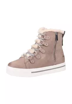 Кожаные ботильоны SANSIBAR, бежевый