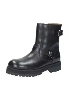 Кожаные ботильоны SANSIBAR, черный