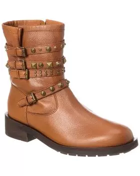 Кожаные ботильоны SCHUTZ Luizia, бежевый