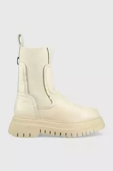 Кожаные ботильоны Shade Sock Chelsea Buffalo, бежевый