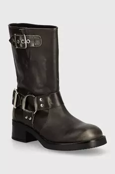 Кожаные ботильоны Steve Madden Blessing, коричневый