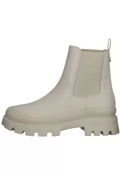 Кожаные ботильоны STEVE MADDEN, цвет Bone