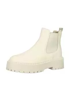 Кожаные ботильоны Steve Madden, цвет bone