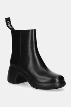 Кожаные ботильоны Thelma II Camper, черный