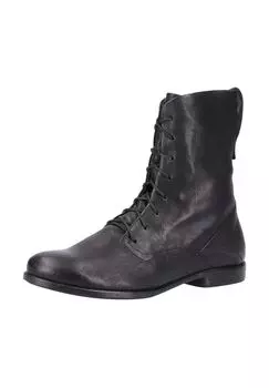 Кожаные ботильоны Think!, черный