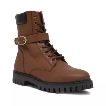 Кожаные ботильоны Tommy Hilfiger, коричневый