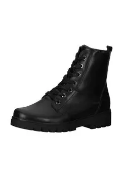 Кожаные ботильоны Waldlufer, черный