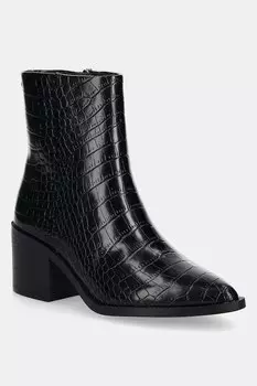 Кожаные ботинки Admire Steve Madden, черный