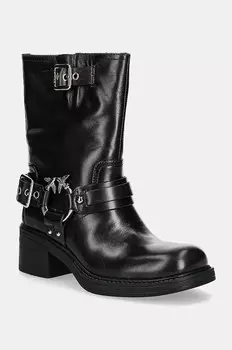 Кожаные ботинки Alys Pinko, черный