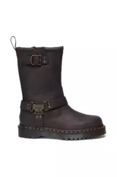 Кожаные ботинки Anistone Hi Dr. Martens, коричневый