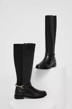 Кожаные ботинки Answear Lab, черный