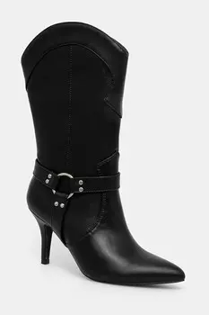 Кожаные ботинки Answear.Lab, черный