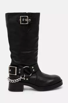Кожаные ботинки Beau-C Steve Madden, черный