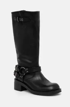 Кожаные ботинки BIAHARPER Bianco, черный