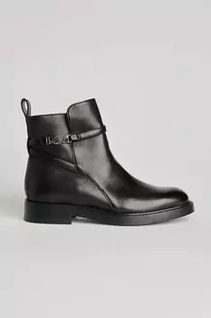 Кожаные ботинки BLAKE Karl Lagerfeld, черный