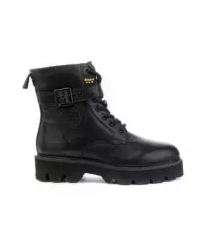 Кожаные ботинки Blauer, черный