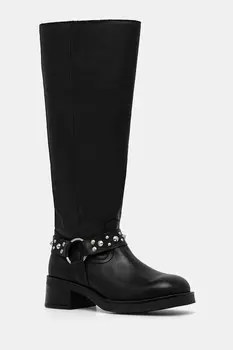 Кожаные ботинки Brenna Steve Madden, черный