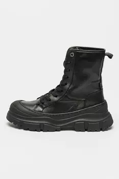 Кожаные ботинки Bronx, черный