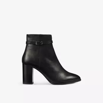 Кожаные ботинки Bryony на каблуке с ремешками Lk Bennett, черный