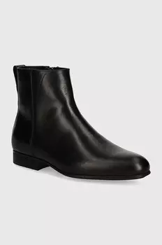 Кожаные ботинки Calvin Klein HM0HM01501, черный