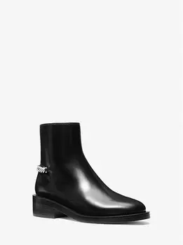 Кожаные ботинки Carlisle Michael Kors, черный