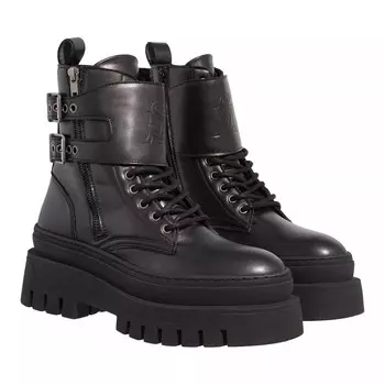 Кожаные ботинки chauss blk Steve Madden, черный