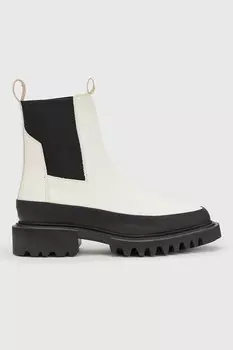 Кожаные ботинки челси Allsaints, бежевый