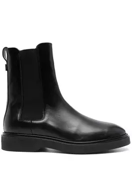 Кожаные ботинки челси Calvin Klein, черный