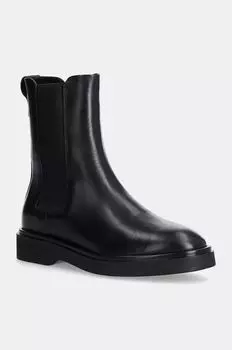 Кожаные ботинки челси Calvin Klein FLAT CHELSEA BOOT LTH, черный