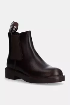 Кожаные ботинки челси Camper Dean, коричневый