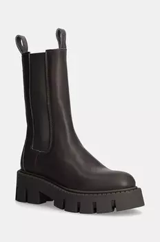 Кожаные ботинки челси Copenhagen, серый