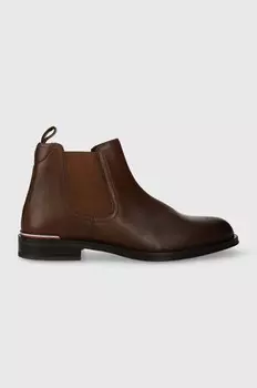 Кожаные ботинки челси CORE RWB HILFIGER LTH CHELSEA Tommy Hilfiger, коричневый