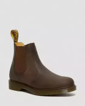 Кожаные ботинки челси Dr. Martens 2976 Crazy Horse, цвет Brown — Crazy Horse