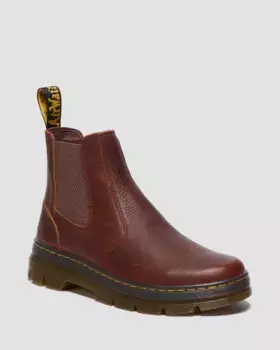 Кожаные ботинки челси Dr. Martens Embury Ambassador, цвет Cashew — Ambassador