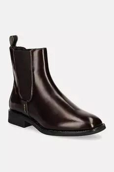 Кожаные ботинки челси Fayy Gant, бордовый