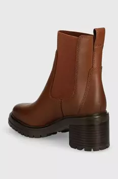 Кожаные ботинки челси FLAG Mid HEEL CHELSEA Tommy Hilfiger, коричневый