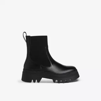 Кожаные ботинки челси Hatton на толстой подошве Whistles, черный