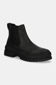 Кожаные ботинки челси IUKA Blauer, черный