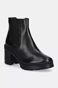 Кожаные ботинки челси Lauren Ralph Lauren Cailie, черный